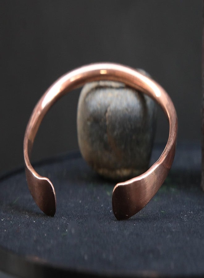 Daddy Shoppe Handmade Jewelry Copper Cuff Bracelet 100% Solid Uncoated Copper (7) - Image 4